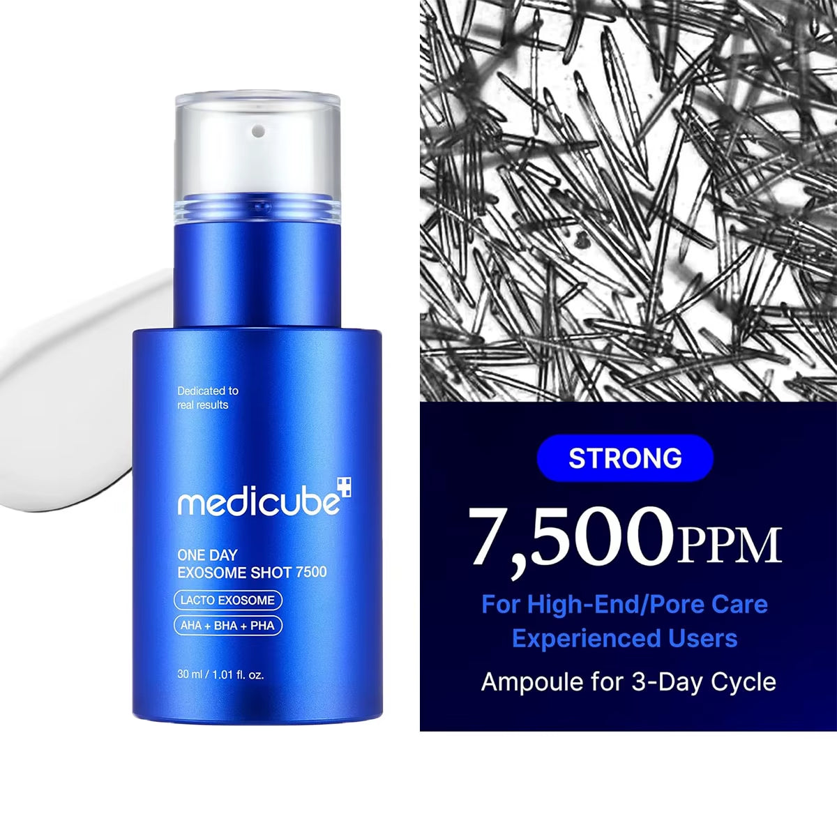 One Day Exosome Shot,Fast-Absorbing & Non-Sticky,Advanced Booster,Pore-Caring,Intensive Care,K-Beauty,Korean Makeup